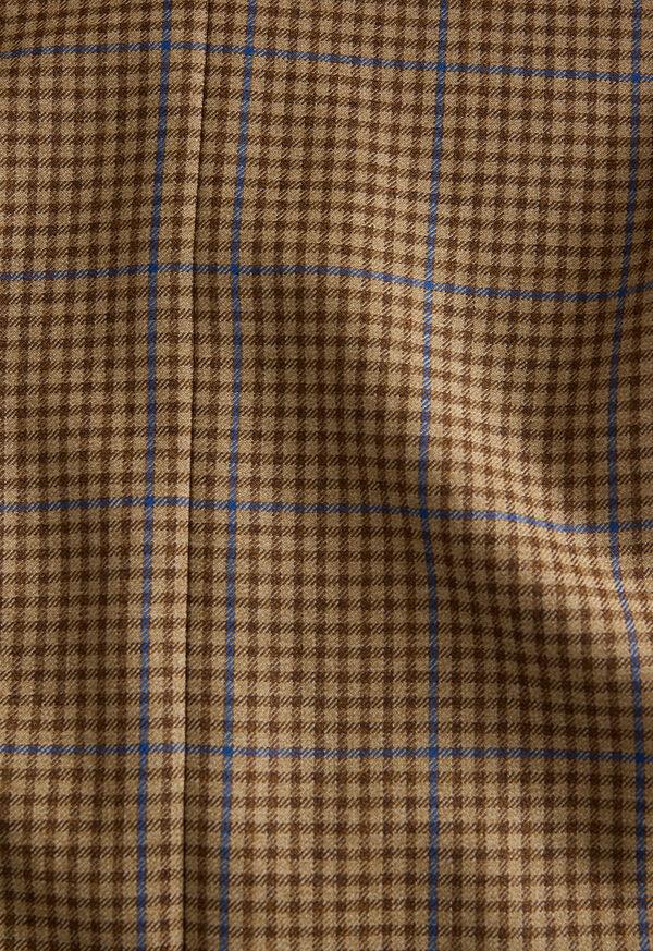 Paul Stuart Deco Plaid Wool Jacket