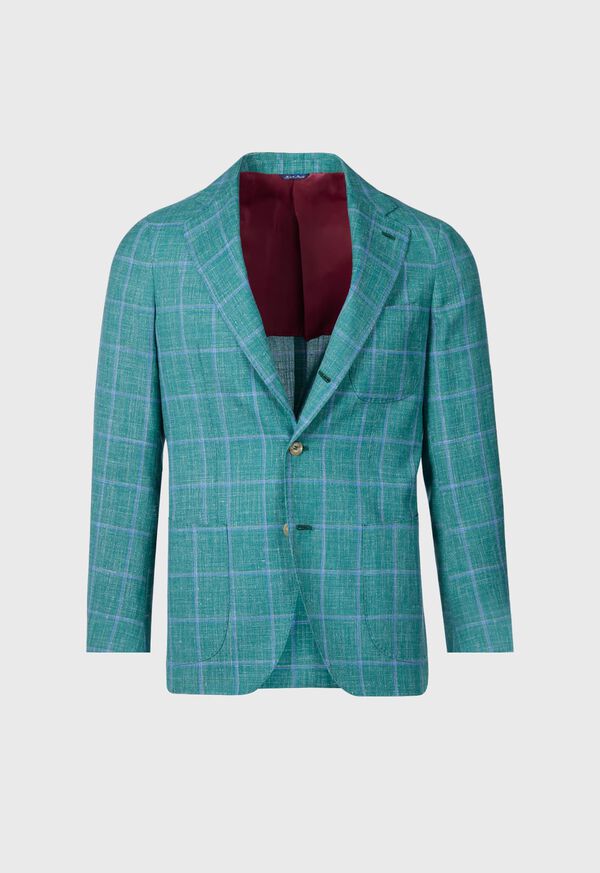 paul stuart Deco Windowpane Soft Jacket