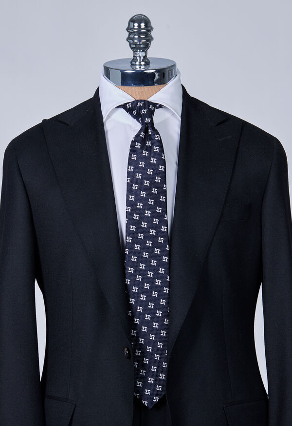 Paul Stuart Deco Woven Silk Tie