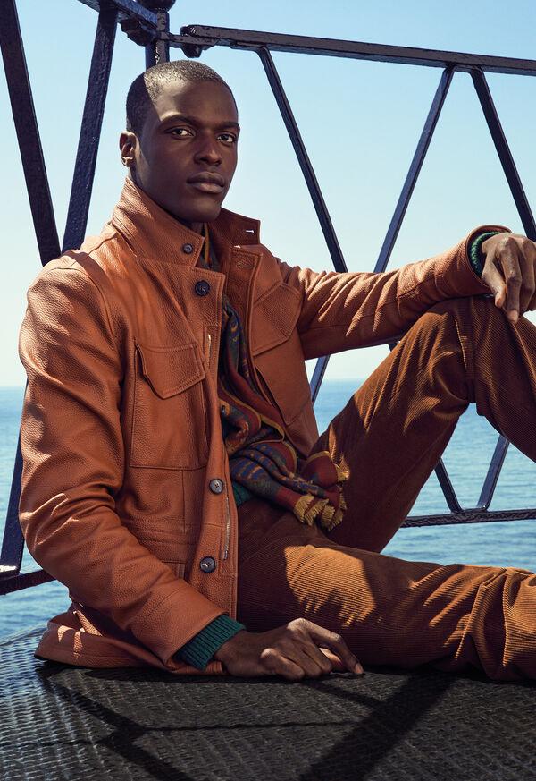 Paul Stuart Deerskin Field Jacket