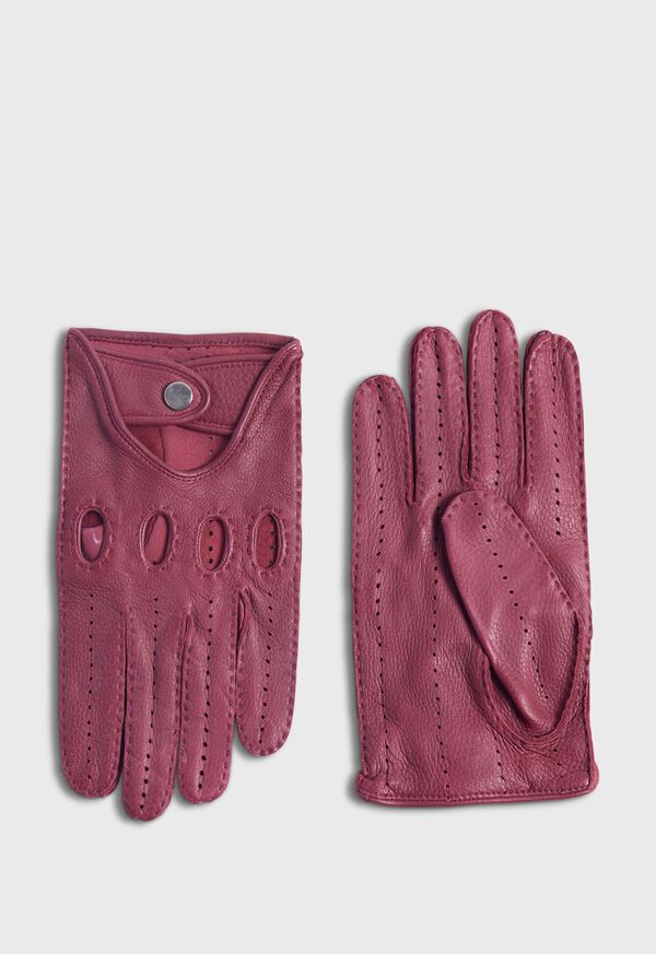 paul stuart Deerskin Leather Driving Glove