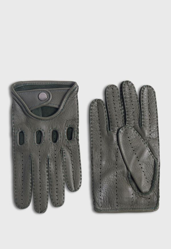 paul stuart Deerskin Leather Driving Glove