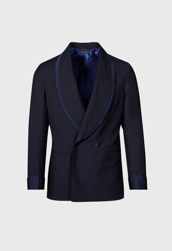 Paul Stuart Double Breasted Shawl Lapel Tuxedo
