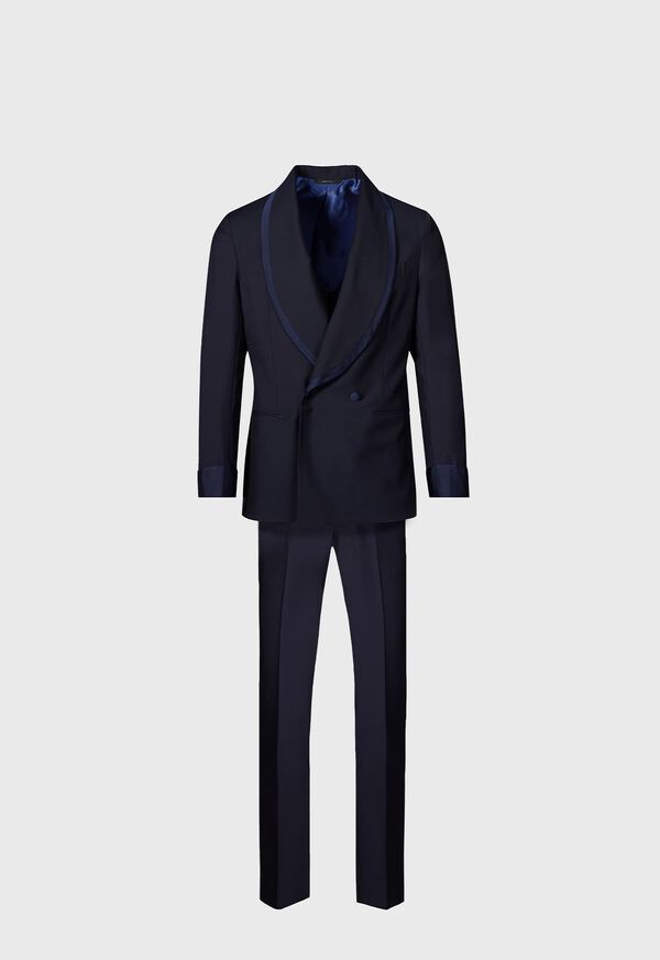 paul stuart Double Breasted Shawl Lapel Tuxedo
