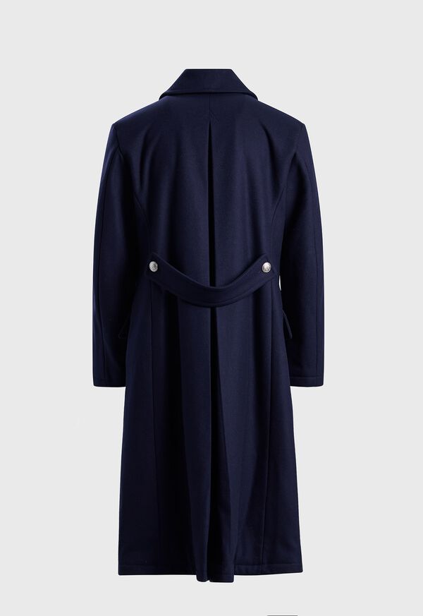Paul Stuart Double Breasted Wool Overcoat