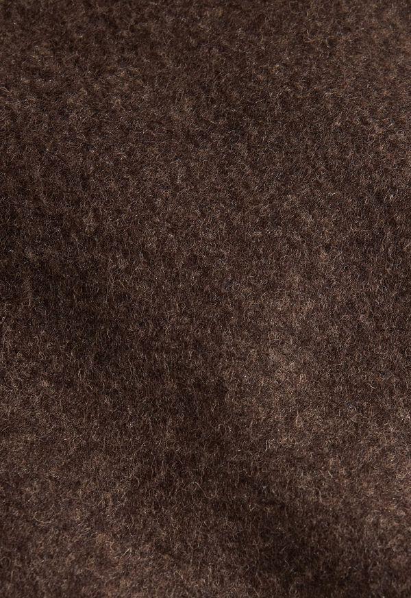 Paul Stuart Double Breasted Wool Raw Edge Coat