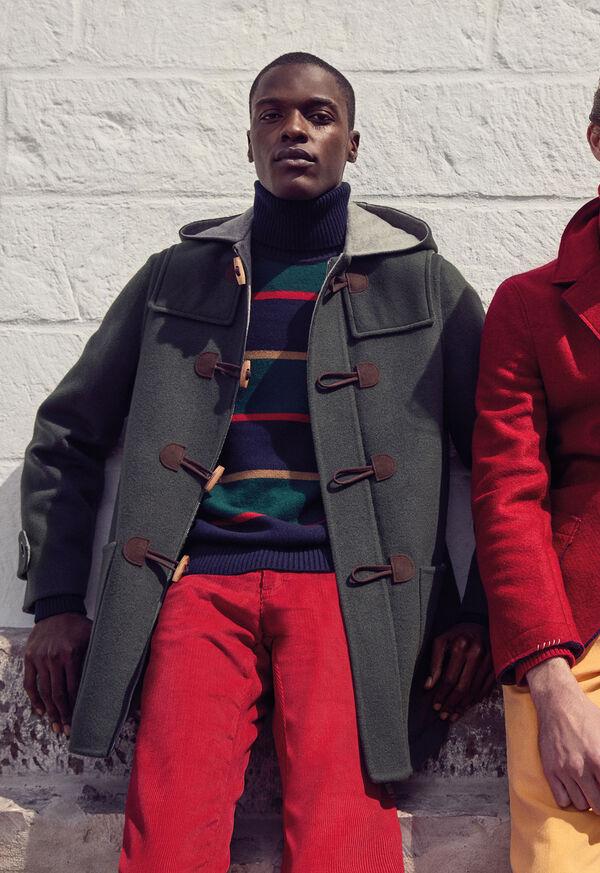 Paul Stuart Double Faced Cashmere Toggle Coat