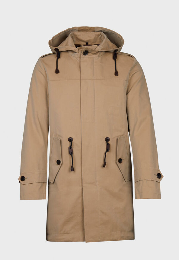 paul stuart Double Twisted Cotton Parka