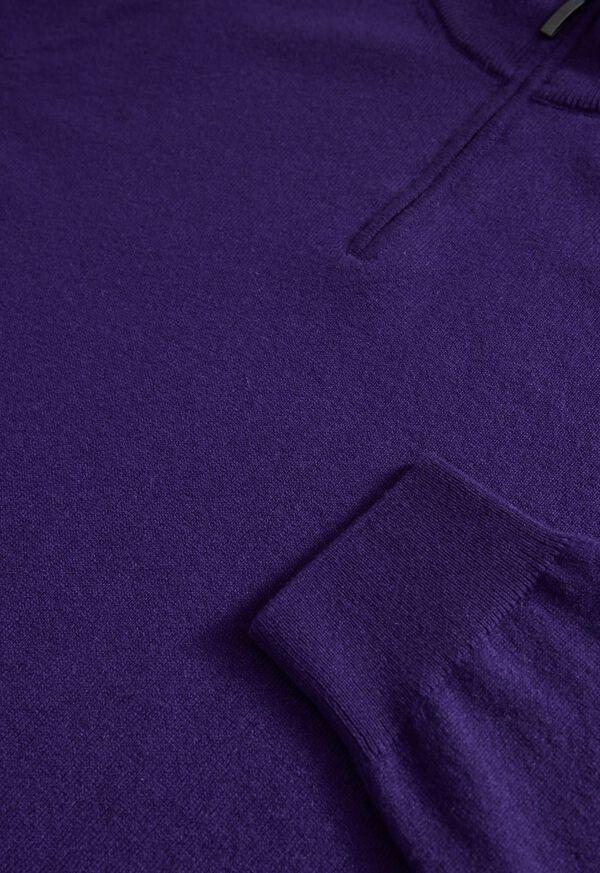 Paul Stuart Essential Cashmere Quarter Zip Sweater