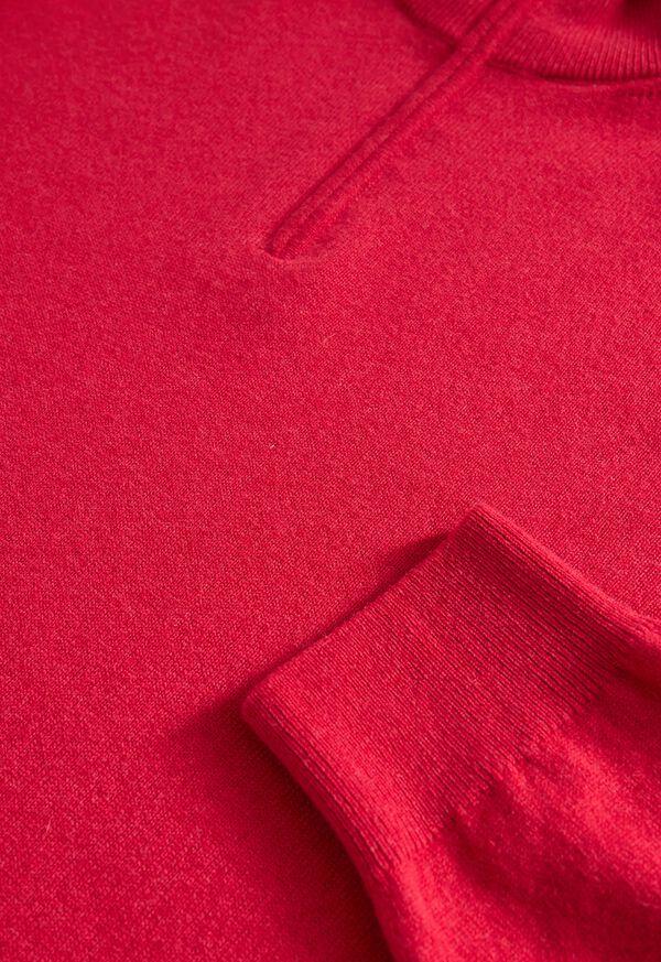 Paul Stuart Essential Cashmere Quarter Zip Sweater