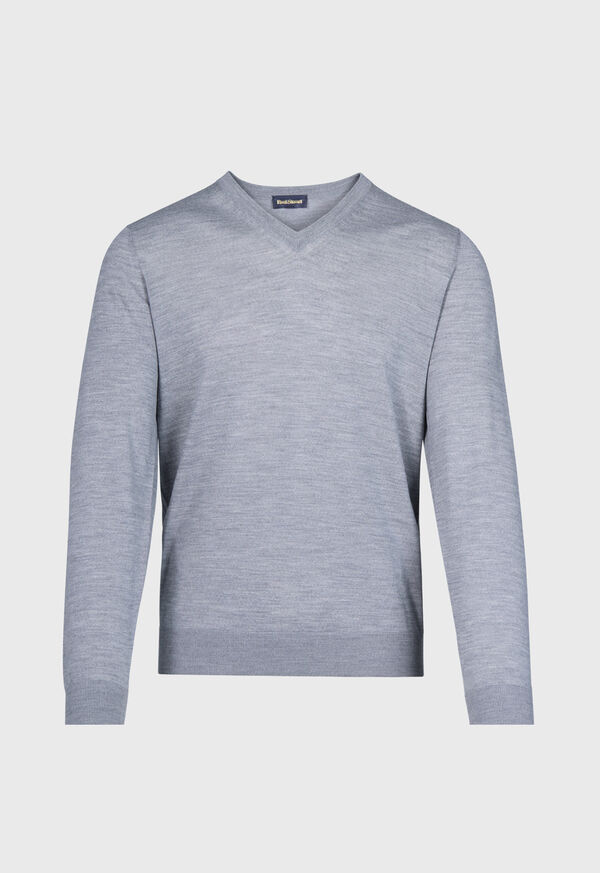 paul stuart Essential Merino Wool V-neck Sweater