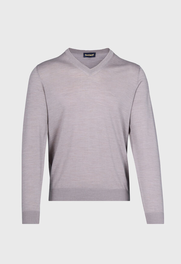 paul stuart Essential Merino Wool V-neck Sweater