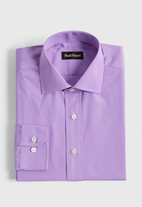 paul stuart Fine Line Slim Fit Dress Shirt