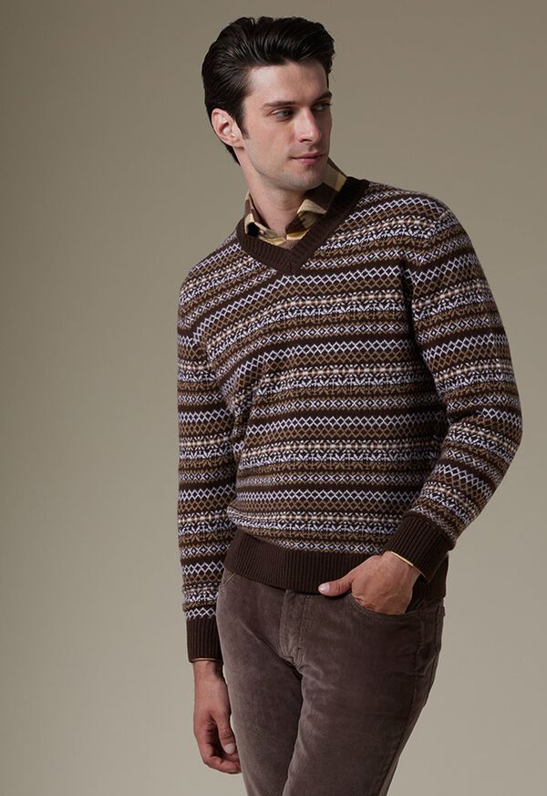 Paul Stuart Flannel Buffalo Check Sport Shirt