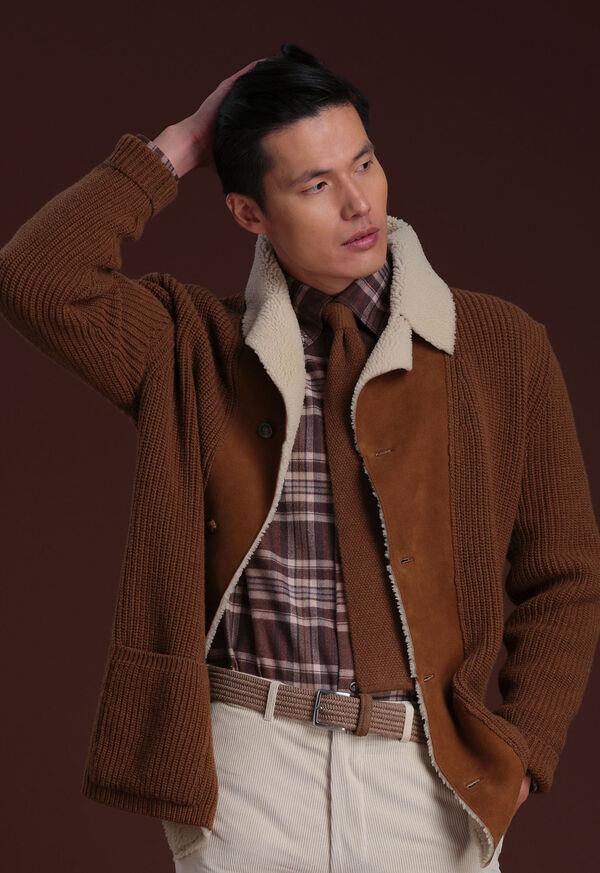 Paul Stuart Flannel Plaid Sport Shirt