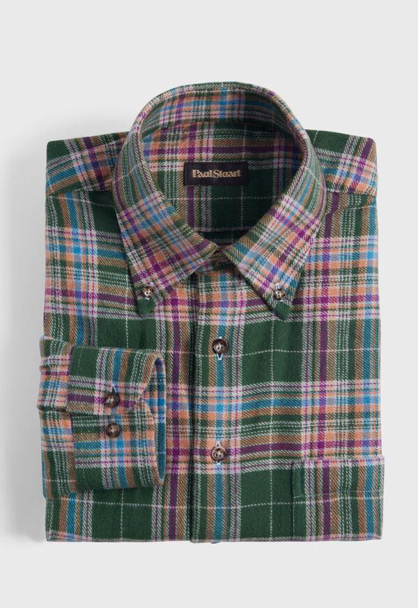 paul stuart Flannel Sport Shirt