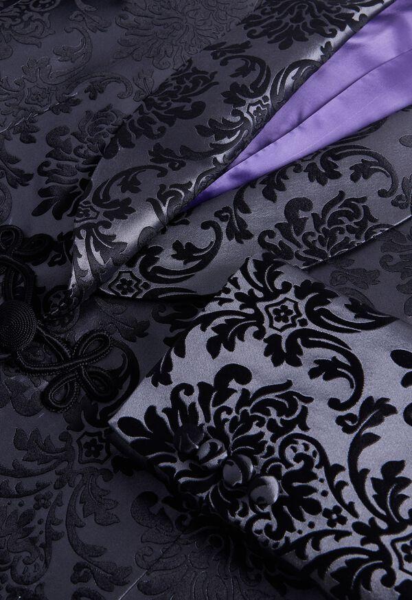 Paul Stuart Floral Jacquard Silk Dinner Jacket