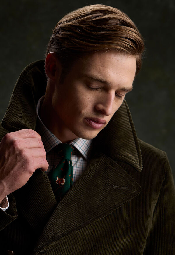 Paul Stuart Fox Print Tie