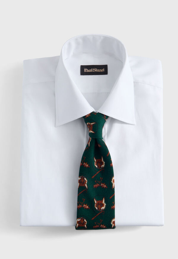 Paul Stuart Fox Print Tie