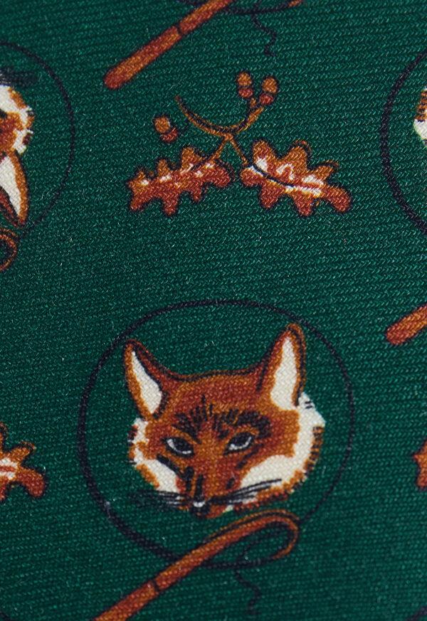 Paul Stuart Fox Print Tie