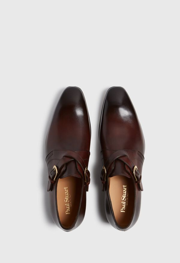 Paul Stuart Galante Double Cross Monk Strap
