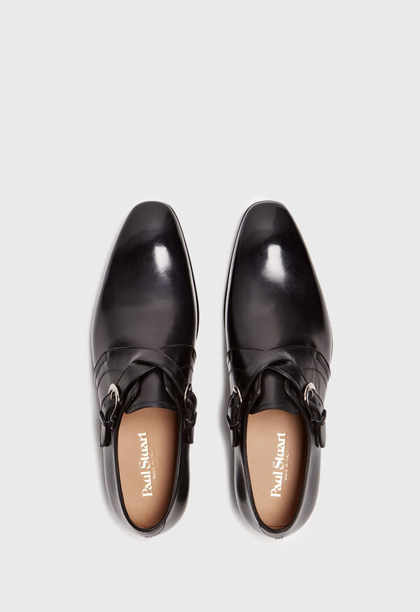 Paul Stuart Galante Double Cross Monk Strap