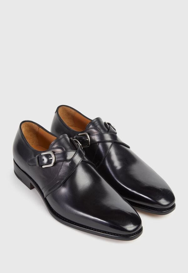 Paul Stuart Galante Double Cross Monk Strap