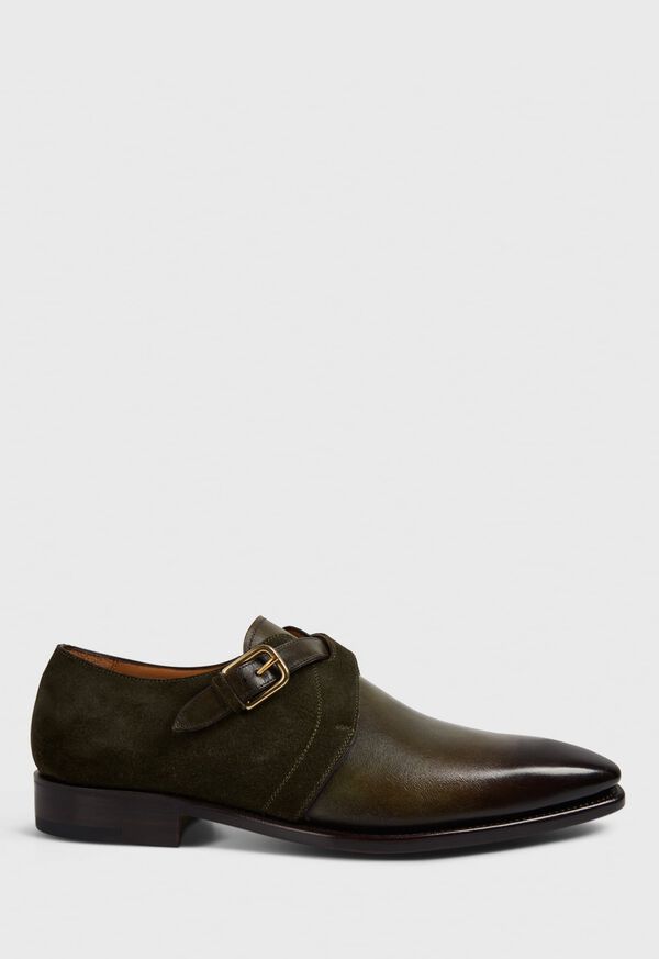 Paul Stuart Galante Double Cross Monk Strap