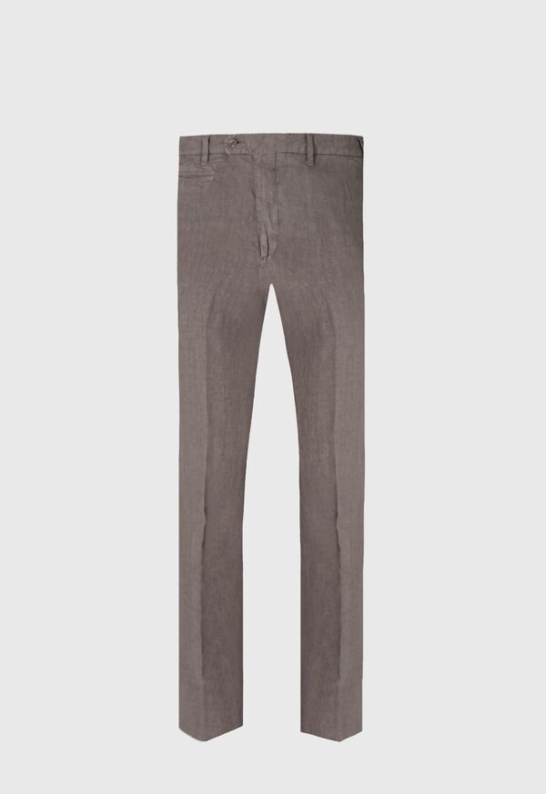 paul stuart Garment Dyed Linen Trouser