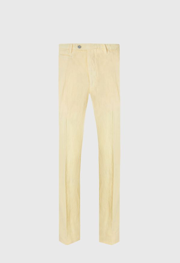 paul stuart Garment Dyed Linen Trouser