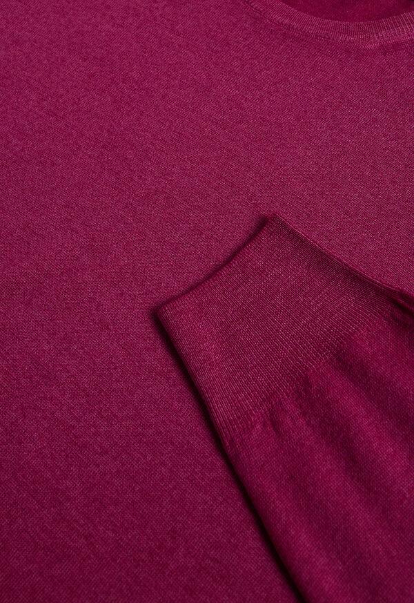 Paul Stuart Garment Dyed Wool Crewneck Sweater