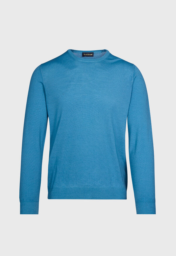 paul stuart Garment Dyed Wool Crewneck Sweater
