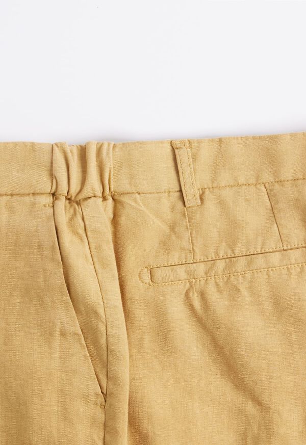 Paul Stuart Garment Washed Linen Pant