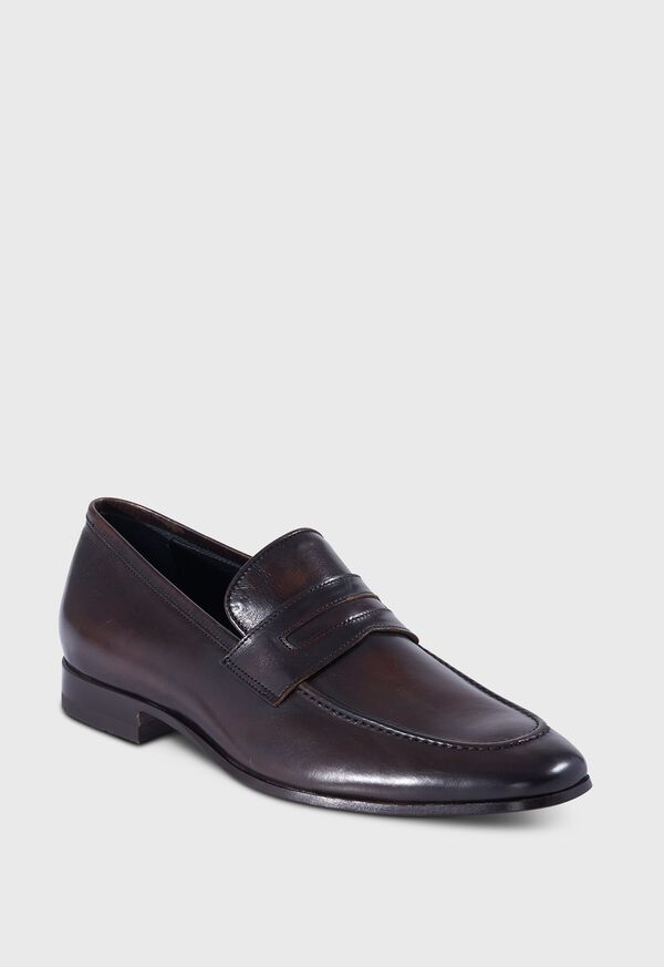 Paul Stuart Garret II Leather Penny Loafer