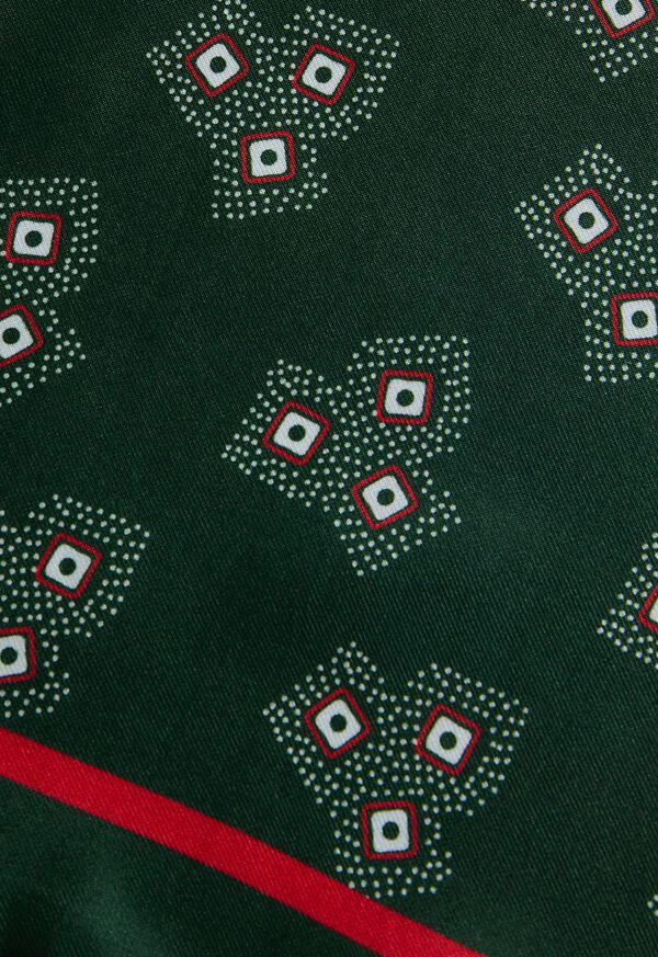 Paul Stuart Geometric Dot Pocket Square