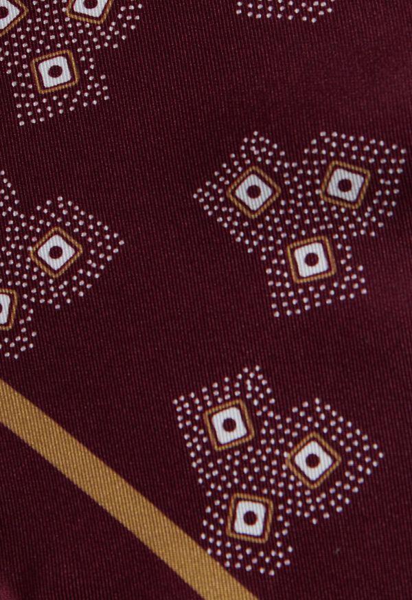 Paul Stuart Geometric Dot Pocket Square