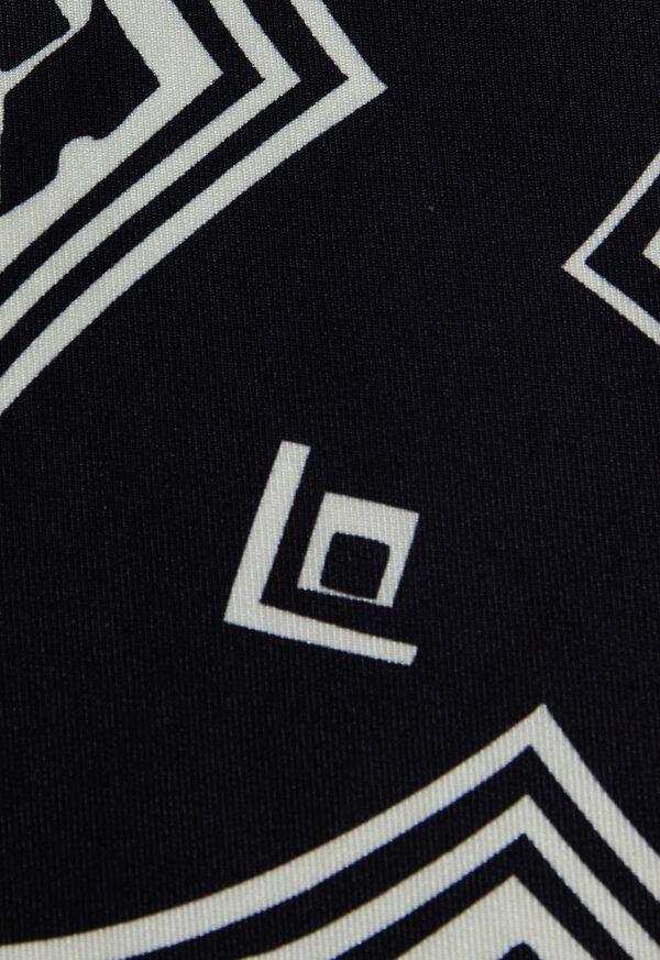 Paul Stuart Geometric Print Pocket Square