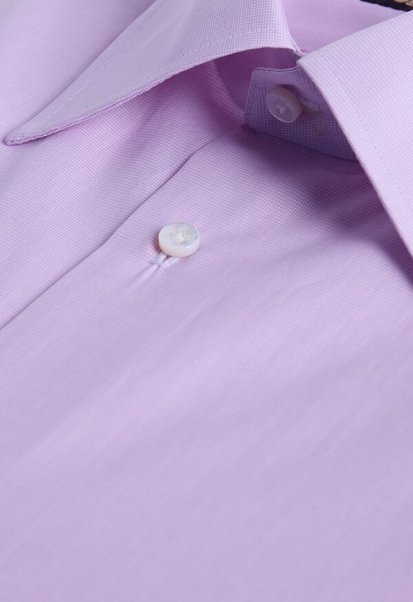 Paul Stuart Handmade Micro Check Dress Shirt