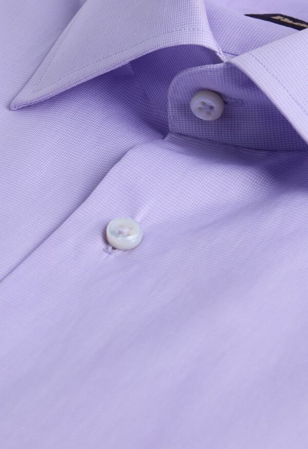 Paul Stuart Handmade Micro Check Dress Shirt
