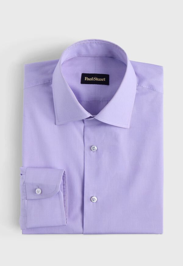 paul stuart Handmade Micro Check Dress Shirt