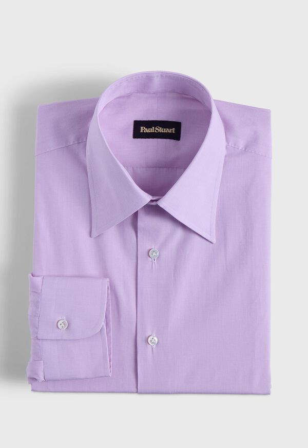 paul stuart Handmade Micro Check Dress Shirt