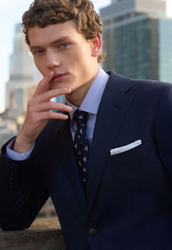 Paul Stuart Handmade Micro Stripe Dress Shirt