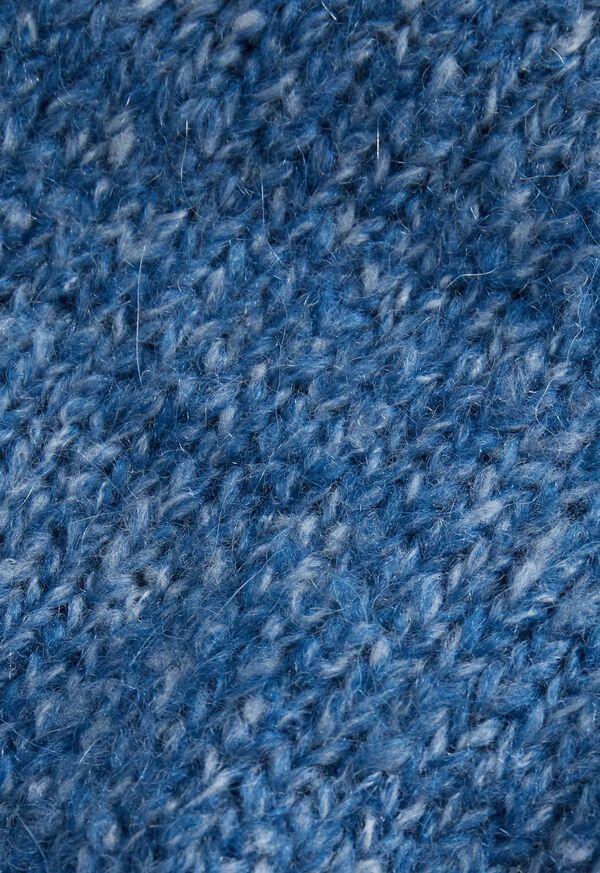 Paul Stuart Heather Alpaca Crewneck Sweater