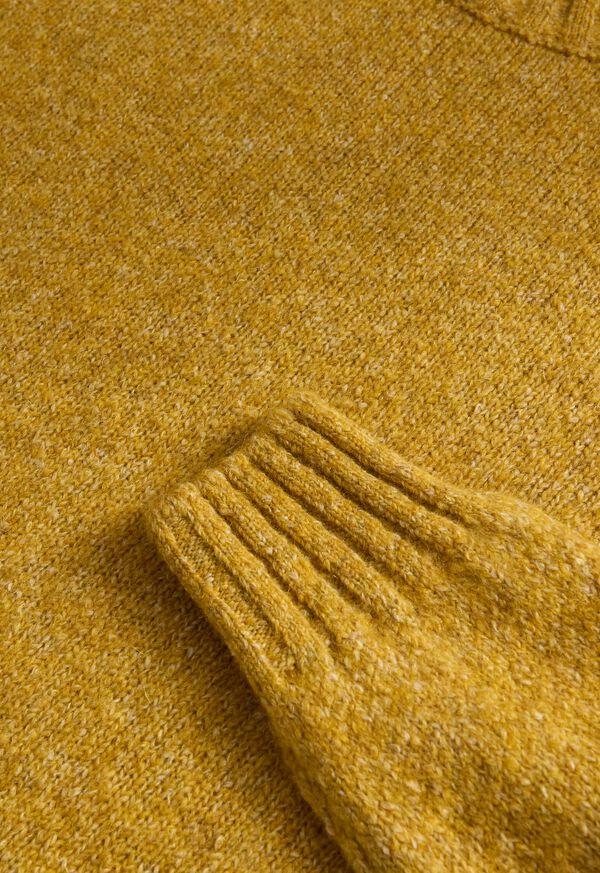 Paul Stuart Heather Alpaca Crewneck Sweater