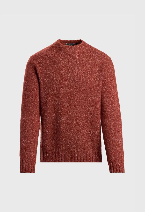 paul stuart Heather Alpaca Crewneck Sweater