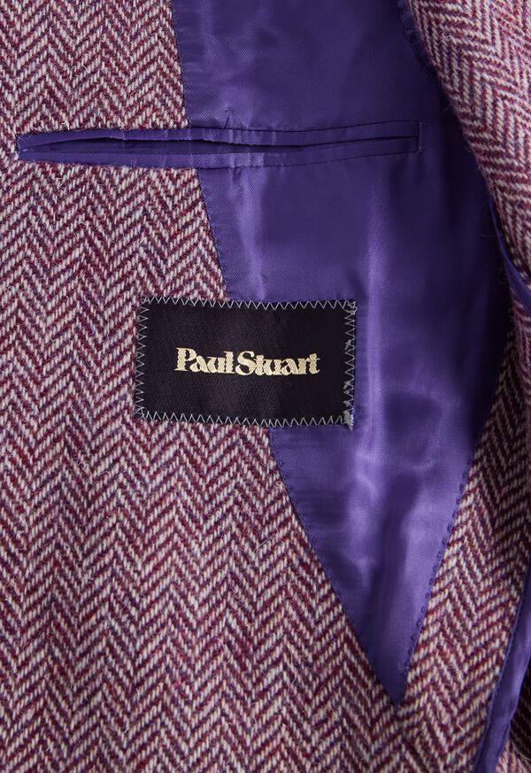 Paul Stuart Herringbone Tweed Jacket