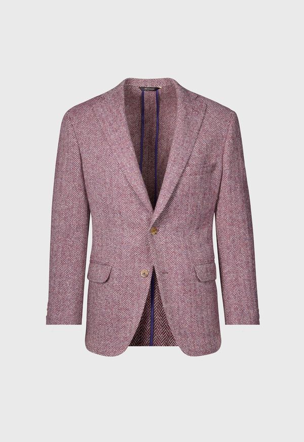 paul stuart Herringbone Tweed Jacket