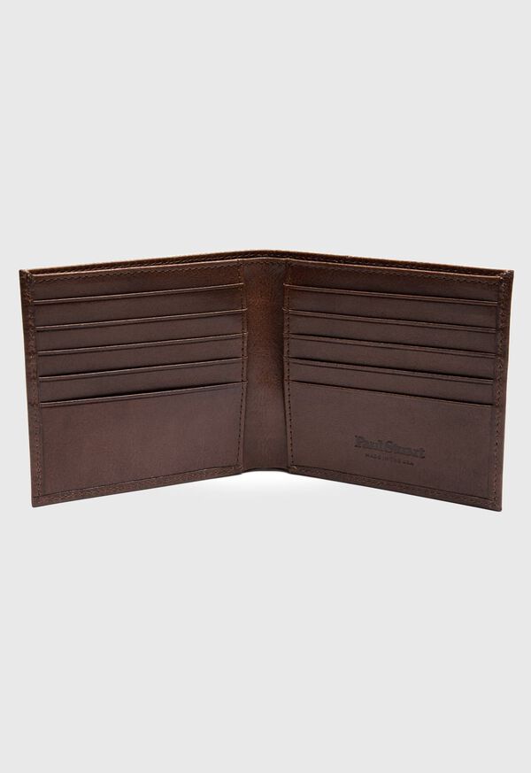 Paul Stuart Hipster Vachetta Leather Wallet