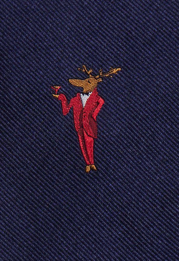 Paul Stuart Holiday Dasher Reindeer Tie