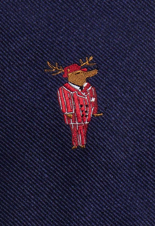 Paul Stuart Holiday Prancer Reindeer Tie